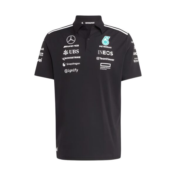 Mercedes F1 Black 2025 Polo
