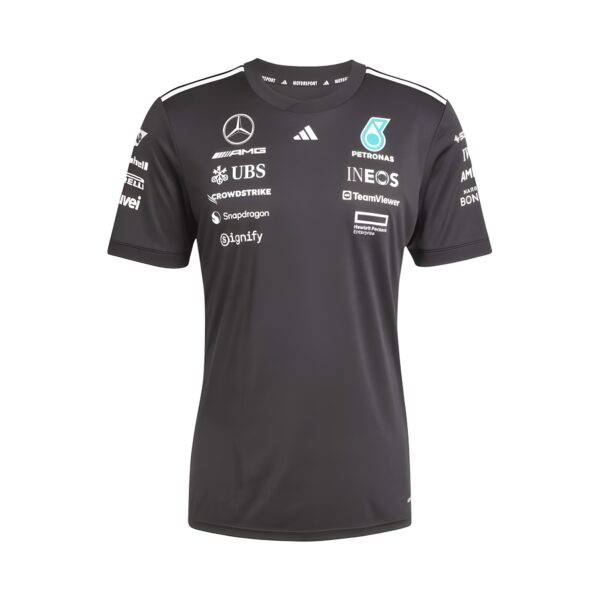 Mercedes F1 Black 2025 T-Shirt