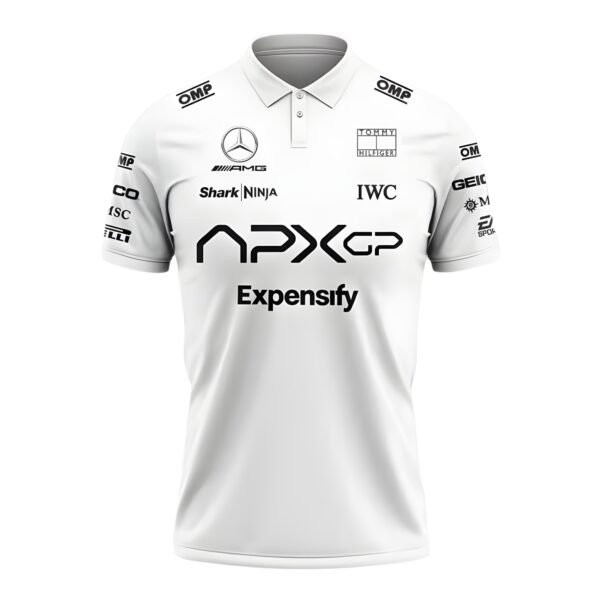 Brad Pitt Mercedes F1 Movie 2025 Polo