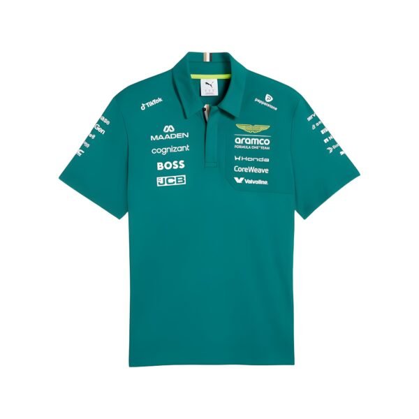 Aston Martin Aramco F1 2026 Green Polo