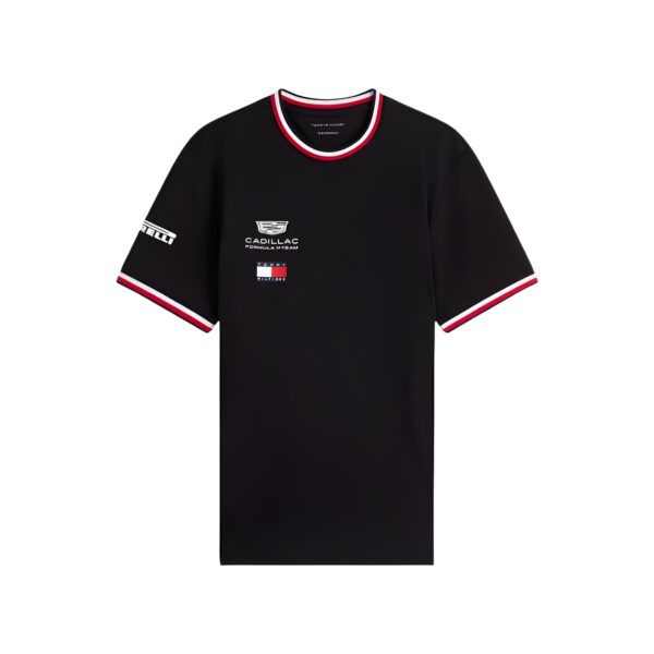 Cadillac F1 Tommy Hilfiger F1 2026 Black T-Shirt