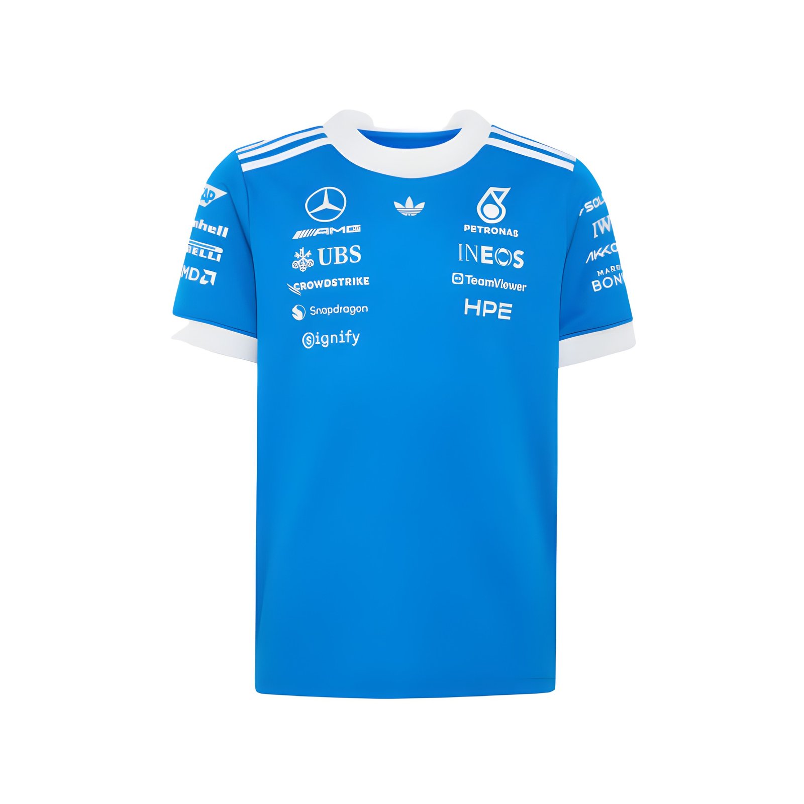 Mercedes AMG Petronas F1 2026 Blue T-Shirt
