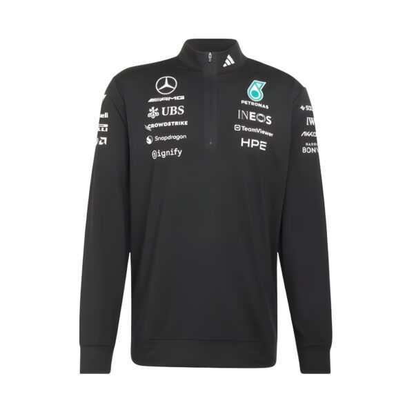 Mercedes AMG Petronas F1 2026 Half-Zip Black Half-Zip