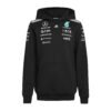 Mercedes AMG Petronas F1 2026 Black Hoodie